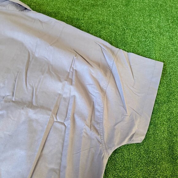 King Size Utility Polo Shirt Gray Chest Pockets Short Sleeve Big & Tall 6XL NEW - Picture 13 of 13